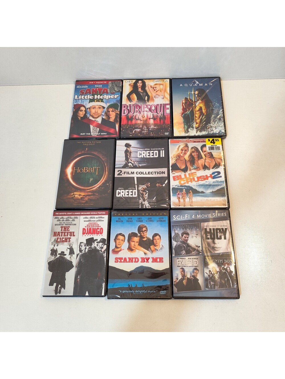 Lot of 9 Mixed Movies,Action,Drama,Fantasy, Christmas Movie Brand New Sealed
